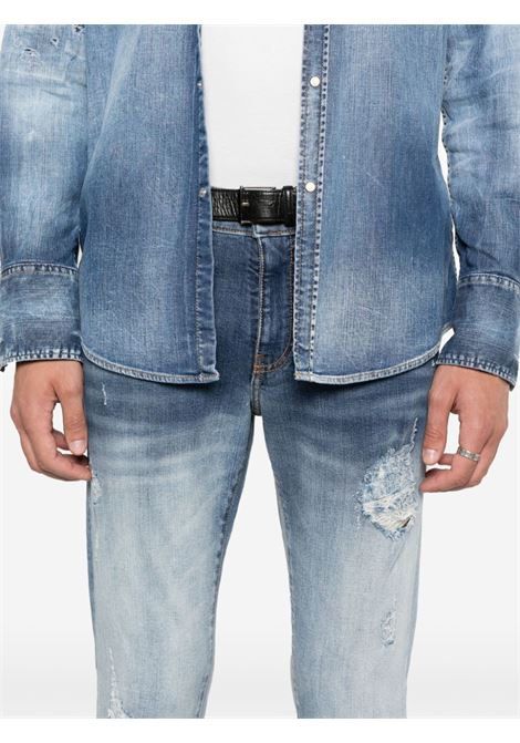 Jeans skinny con effetto vissuto Salvatore santoro in blu - uomo SALVATORE SANTORO | 46377USTRNGTRS