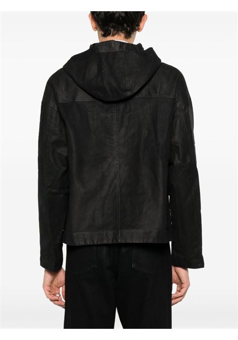 Black hooded jacket - men SALVATORE SANTORO | 46532UBLK