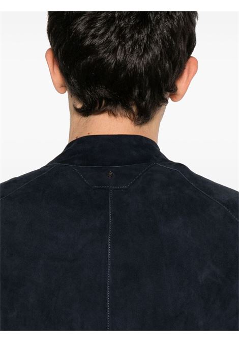 Camicia con applicazione in nero - uomo SALVATORE SANTORO | 46568UNVY