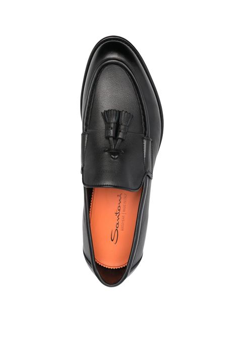 Black grubbs loafers  - men SANTONI | MCCO18358PD5SGFRN01