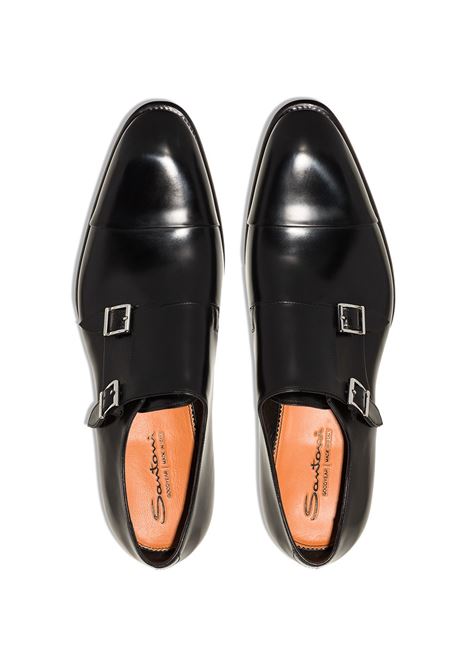 Black derby shoes - men SANTONI | MCCR11652MC1HVVDN01