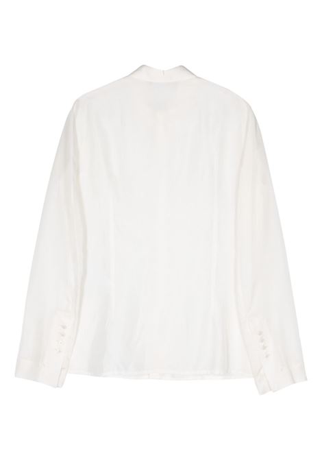 White pointed-collar twill shirt Sapio - men SAPIO | 124U0901N16BNC