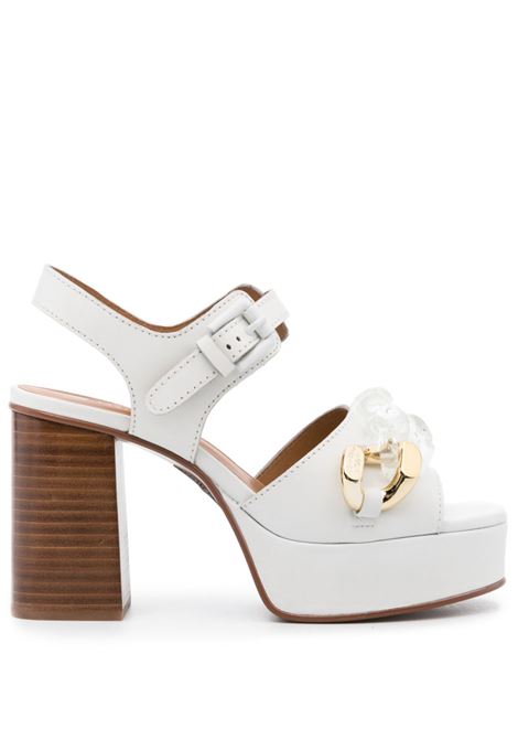 Sandali monyca con dettaglio a catena in bianco - donna SEE BY CHLOÉ | SB42013A001