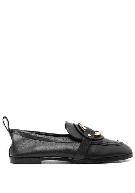 Black hana loafers - women SEE BY CHLOÉ | SB42080A999
