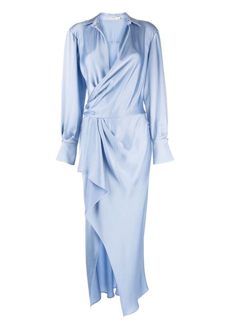 Blue Talita draped midi dress - women SIMKHAI | 1241058QMRNBL