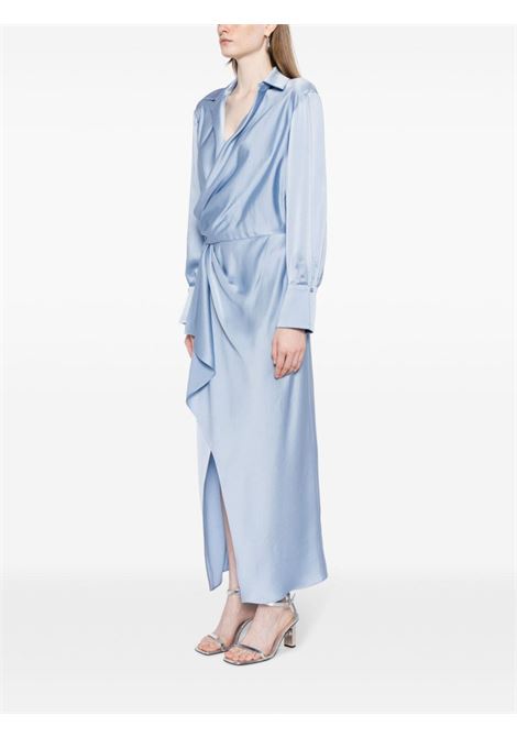 Blue Talita draped midi dress - women SIMKHAI | 1241058QMRNBL