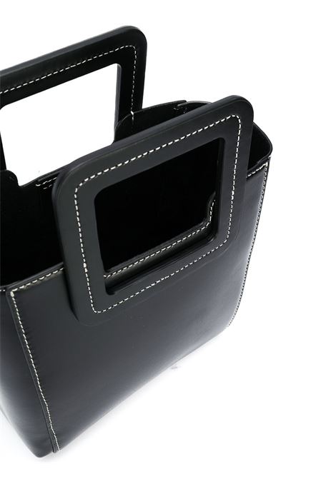 Black mini shirley tote bag - women STAUD | 079043BLK