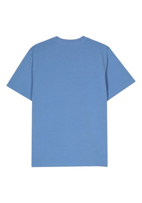T-shirt Master con stampa in blu - uomo SUNFLOWER | 2013230