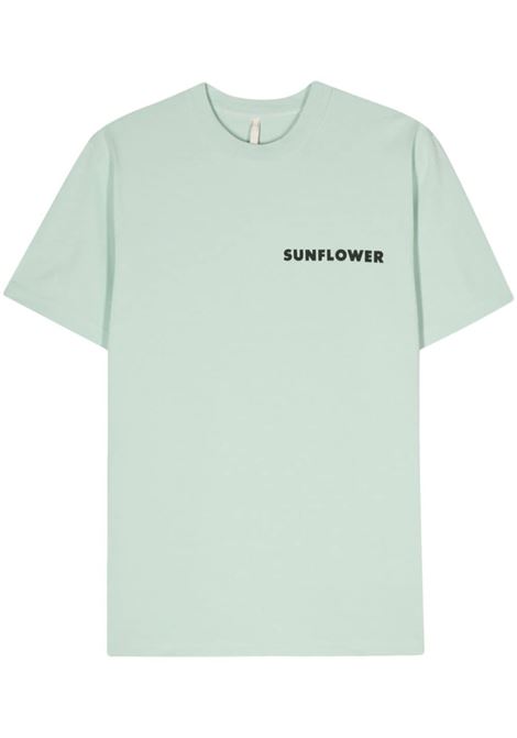 T-shirt Master con stampa in verde - uomo SUNFLOWER | 2013330