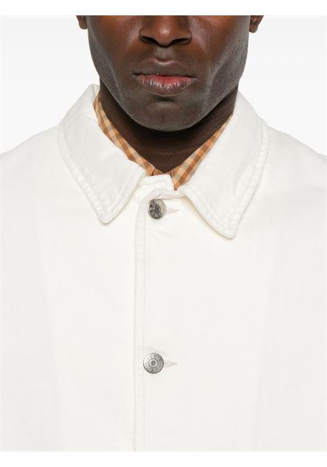 Giacca-camicia denim in bianco - uomo SUNFLOWER | 5088706