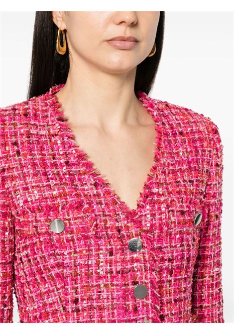 Pink Dharma tweed jacket - women TAGLIATORE | DHARMAL30015Y1223