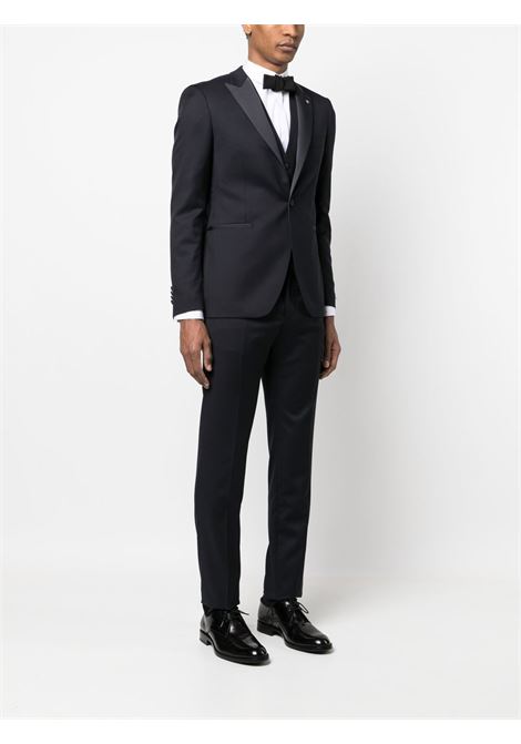 Blue navy three-piece tuxedo suit ? men TAGLIATORE | EFBR15A01060001B5013