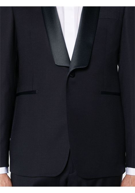 Blue two-piece single-breasted suit - men  TAGLIATORE | SFSP18A01180002B3037