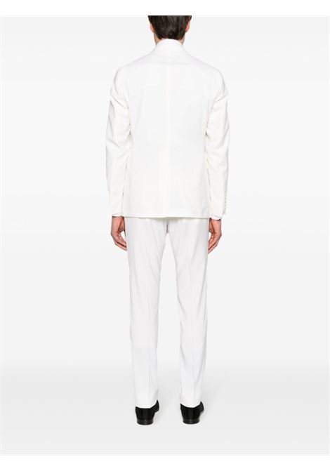 White two-piece single-breasted suit - men  TAGLIATORE | SPL15A01080004X1131