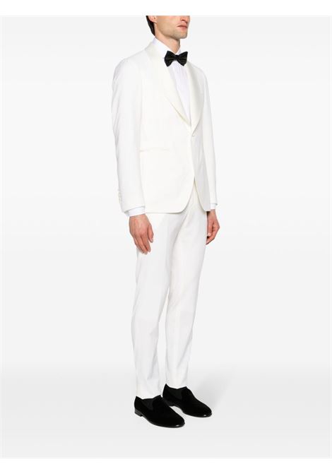 White two-piece single-breasted suit - men  TAGLIATORE | SPL18A01080004X1131