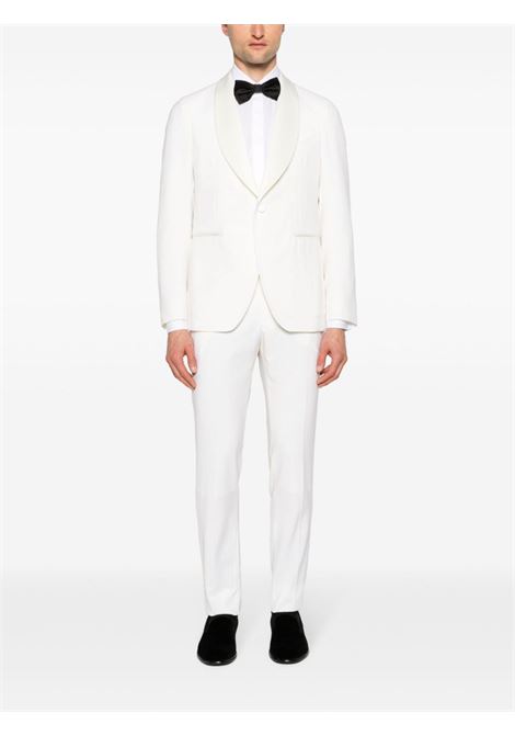 White two-piece single-breasted suit - men  TAGLIATORE | SPL18A01080004X1131