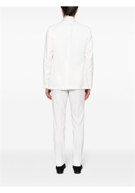 White two-piece single-breasted suit - men  TAGLIATORE | SPL18A01080004X1131