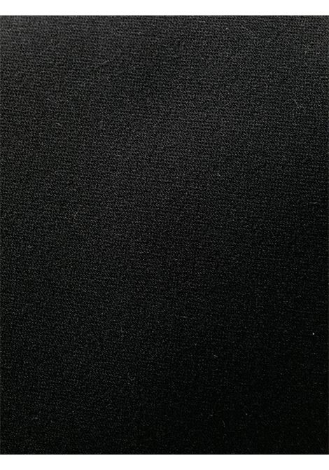 Cravatta in raso tinta unita in nero di Tagliatore - uomo TAGLIATORE | TIEA10003PER020NERO
