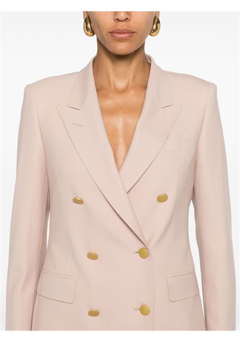 Pink double-breasted suit - women TAGLIATORE | TPARIGI10BADH50006Y1293