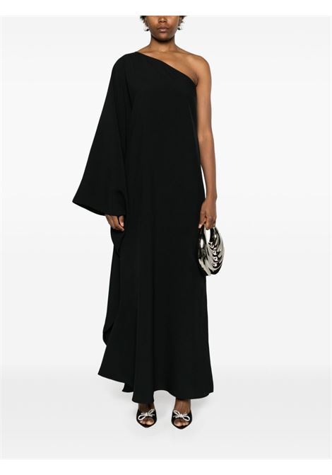 Black Balear one-shoulder gown - women TALLER MARMO | TMSS2416133