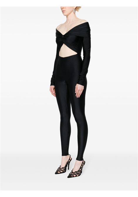 Black knot-detail jumpsuit - women THE ANDAMANE | T150145ATJP062BLK