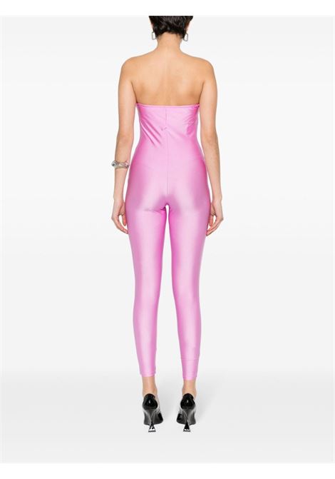 Pink Pamela strapless jumpsuit - women THE ANDAMANE | T150175ATJP062BBBL
