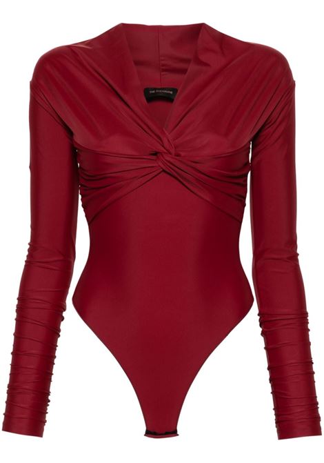 Body scollato kendall in rosso - donna THE ANDAMANE | T150714BTJP123RST