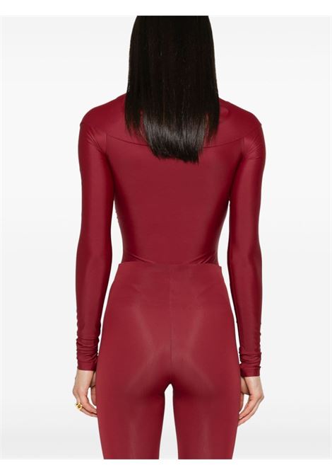 Red Kendall off-shoulder bodysuit - women THE ANDAMANE | T150714BTJP123RST