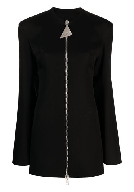 Black zip-up minidress - women THE ATTICO | 241WCA272W046100
