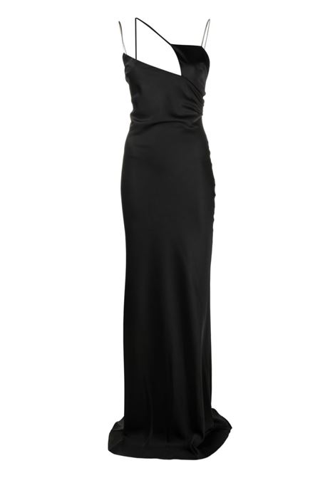 Black Melva cut-out gown - women