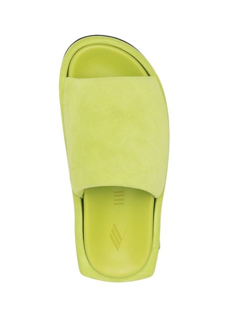 Green 50mm mia slides - women THE ATTICO | 242WS796L007080