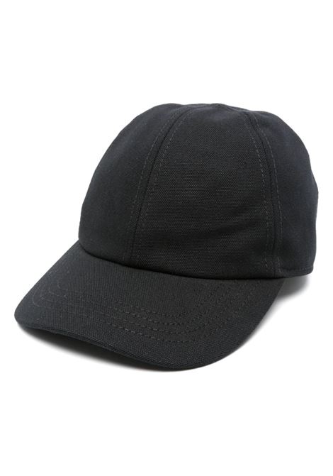 Black logo-detail baseball cap - women THE ATTICO | 243WAC26C086100