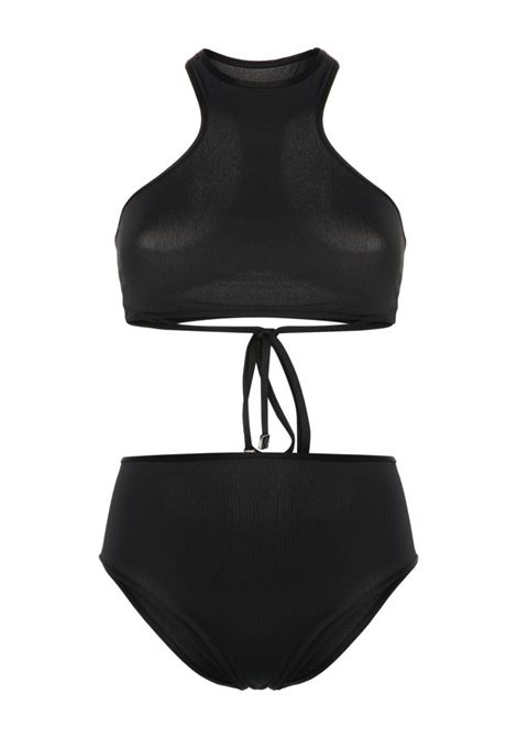 Black mesh-panelling bikini - women THE ATTICO | 243WBB82PA60100