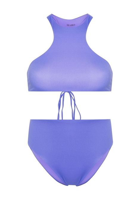 Purple high-waisted bikini set  - women THE ATTICO | 243WBB82PA63012