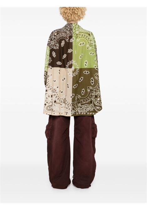 Camicia con stampa paisley multicolore The Attico - donna THE ATTICO | SPEWCH15C077P826