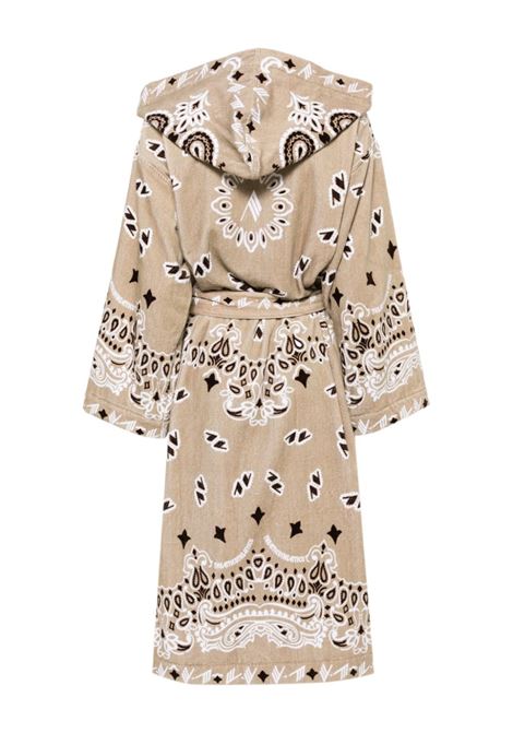 Beigeand brown paisley-print bathrobe The Attico - women THE ATTICO | SPEWOTH09XXX02827