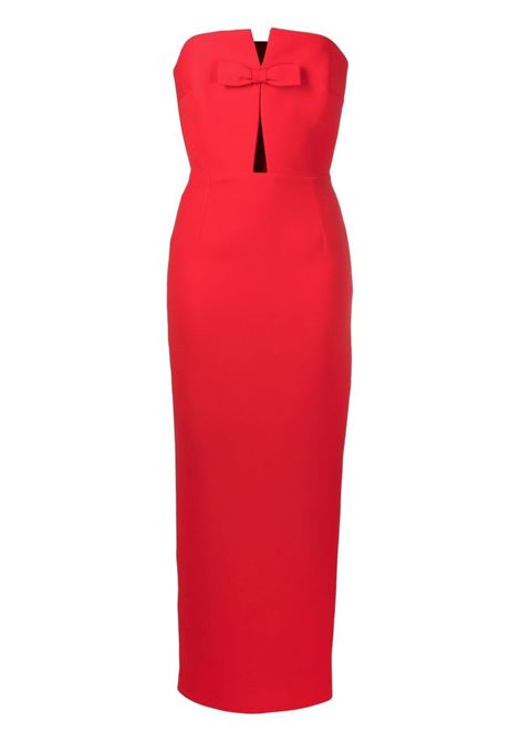 Abito senza spalline con dettaglio fiocco in rosso The New Arrivals - donna THE NEW ARRIVALS | Abiti | NA01SD0169FRD