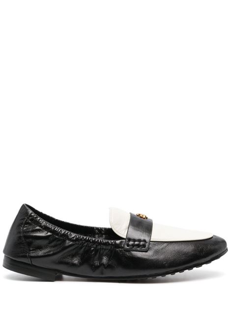 Black and white two-tone loafers - women TORY BURCH | 147427960