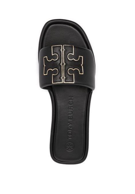 Ciabatte con logo in nero - donna TORY BURCH | 79985013