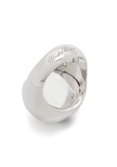 Silver eye-detailed ring Undercover - men  UNDERCOVER | UC1D4R03SLVR