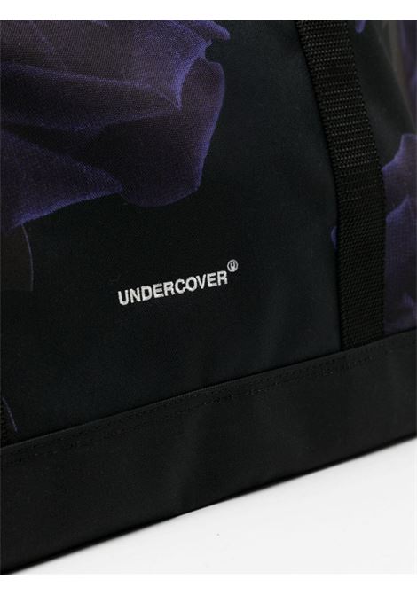 Black rose-print hand bag - men  UNDERCOVER | UP1D4B02BLK