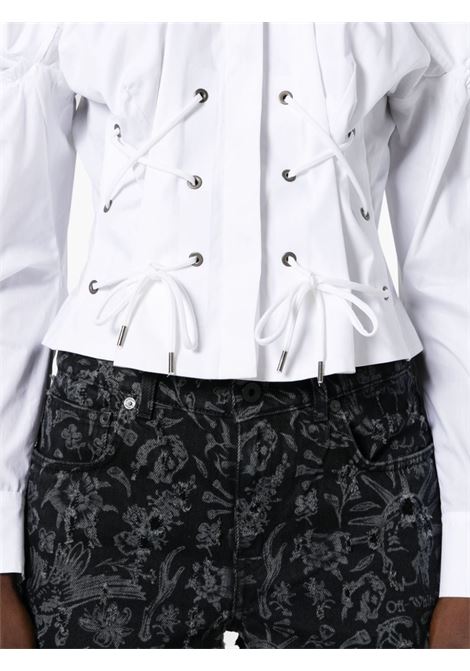 White Orb-embroidered shirt - women VIVIENNE WESTWOOD | 1501005LW009QA401