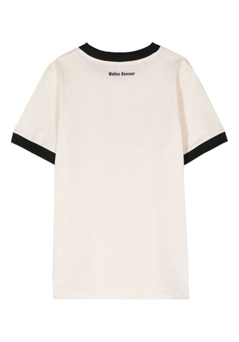 T-shirt Pace in bianco - uomo WALES BONNER | WS24JE09JE01099