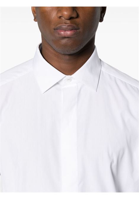 Camicia classica trofeo in bianco - uomo ZEGNA | 9MCZRM701950A7