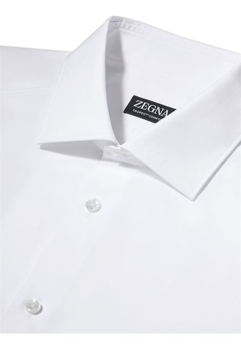 Camicia slim sartoriale in bianco - uomo ZEGNA | 9MS0MTCT1063
