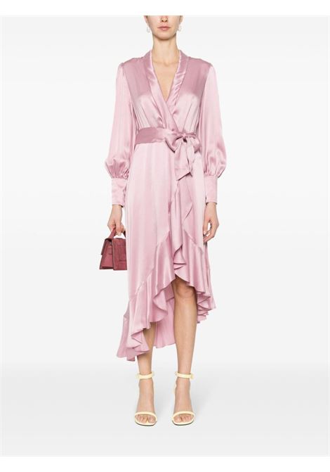 Pink wrap midi dress - women ZIMMERMANN | 8066DRMATPINK