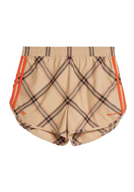 Beige check-print shorts Adidas by Wales Bonner - unisex ADIDAS BY WALES BONNER | IW3599WHTBLK