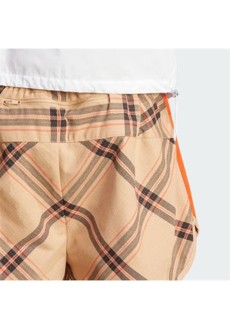 Beige check-print shorts Adidas by Wales Bonner - unisex ADIDAS BY WALES BONNER | IW3599WHTBLK