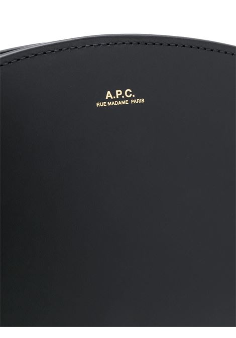 Black sac demi-lune bag APC - women A.P.C. | PXAWVF61048LZZ