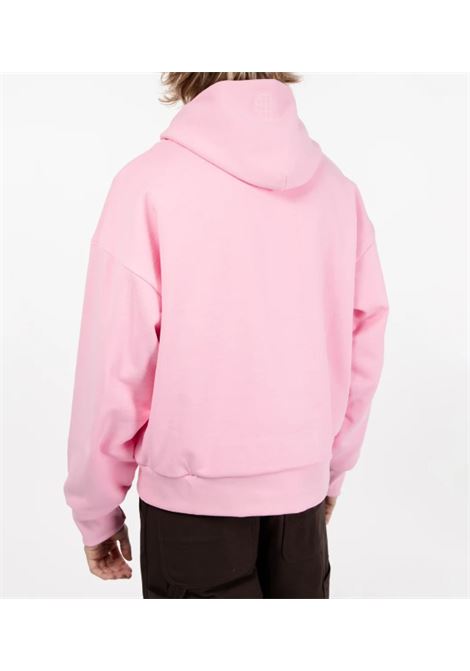 Felpa con cappuccio double layer in rosa Garment Workshop - uomo GARMENT WORKSHOP | S4GMUAHS013042